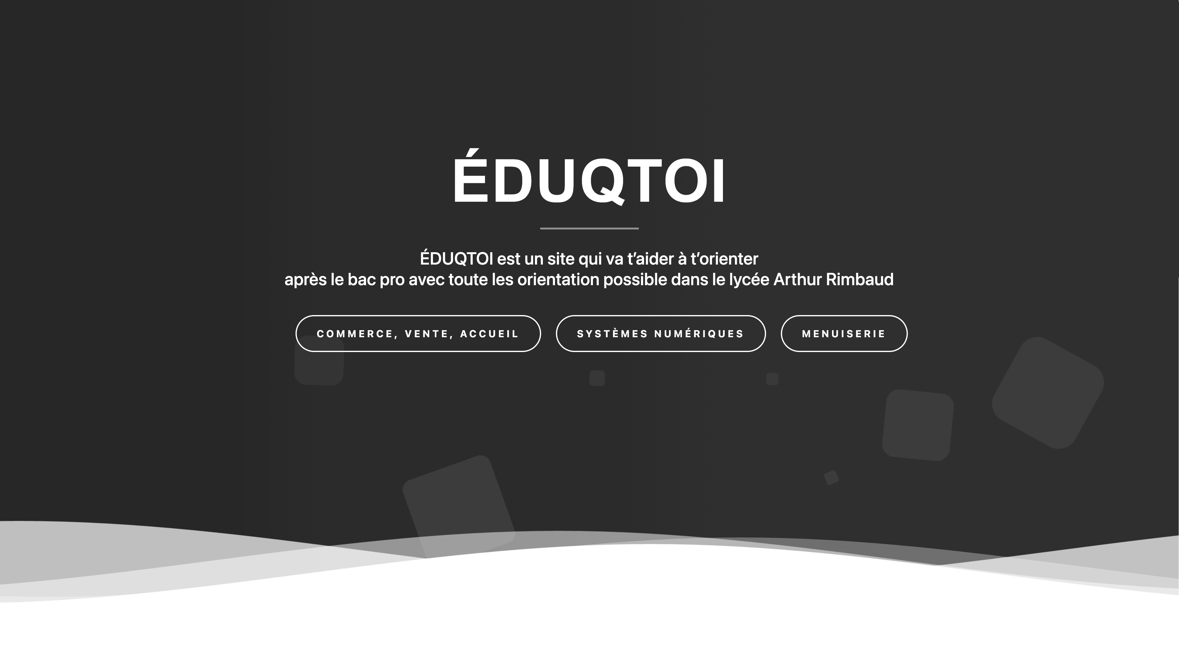 Aperçu du projet Éduqtoi